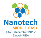 Nanotech Middle East 2017 Conference and Exhibition, 4 to 6 December, 2017 - Dubai, UAE