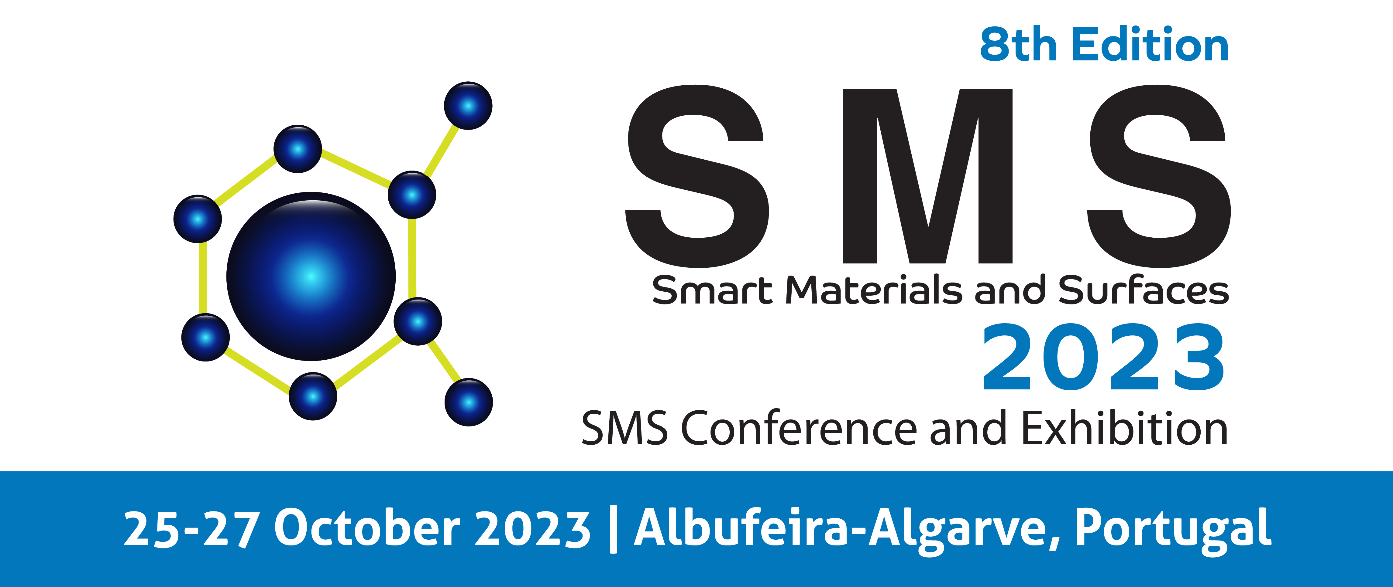 The 8th Ed. of the Smart Materials and Surfaces - SMS 2023 Conference